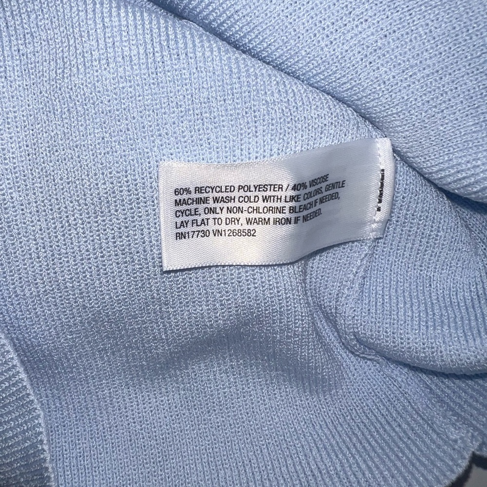 Wild Fable One-Shoulder Light Blue Dress - Picture 5 of 5